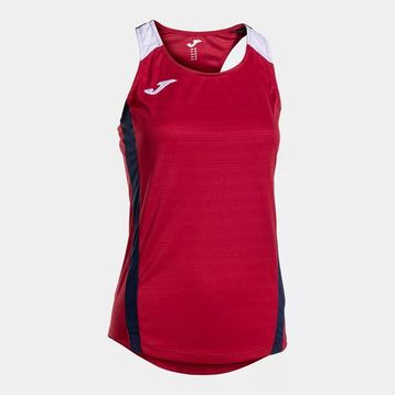 Joma 902521.631 Montreal Kadın Kolsuz Kırmızı Spor Tişört