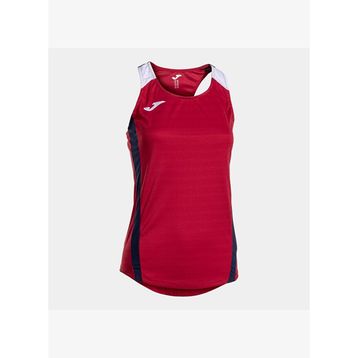 Joma 902521.631 Montreal Kadın Kolsuz Kırmızı Spor Tişört