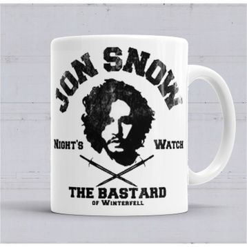Jon Snow Porselen Kupa Bardak