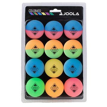 Joola Ballset Colorato Renkli 12 Li Masa Tenisi Topu