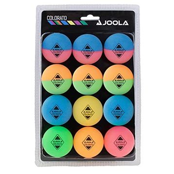 Joola Ballset Colorato Renkli 12 Li Masa Tenisi Topu