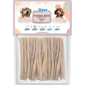 Jooys Naturel Burgu Çubuk 100'lü Köpek Ödül Kemiği