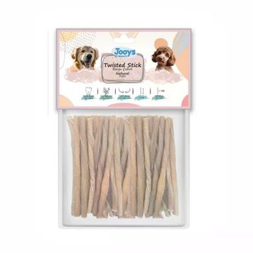 Jooys Naturel Burgu Çubuk 100'lü Köpek Ödül Kemiği