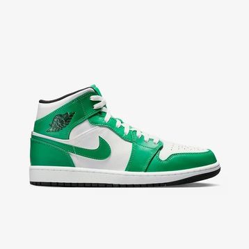 Jordan DQ8426-301 Yeşil Air 1 Mid Erkek Sneaker
