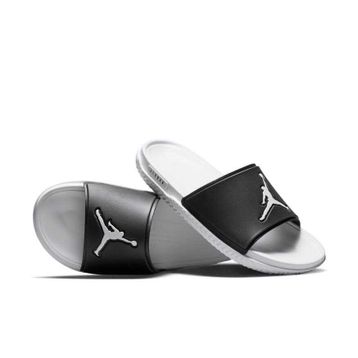 Jordan FQ1598-010 Siyah Jumpman Slides Erkek Terlik