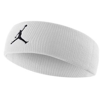 Jordan J.KN.00-101 Beyaz Jumpman Headband Unisex Spor Ekipman