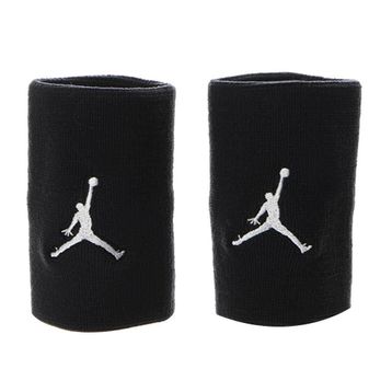 Jordan J.KN.01-010 Siyah Jumpman Wristbands Unisex Spor Ekipman