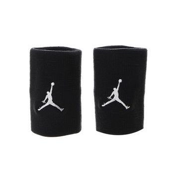 Jordan J.KN.01-010 Siyah Jumpman Wristbands Unisex Spor Ekipman