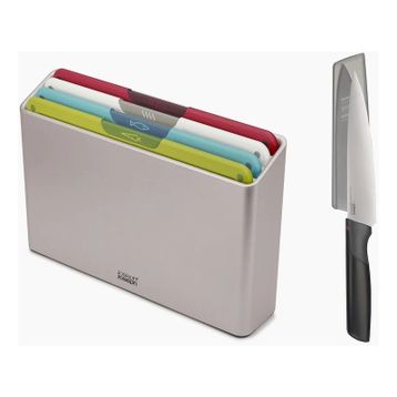 Joseph Joseph 60230 Şef Bıçaklı Çok Renkli Kesme Tahtası Seti
