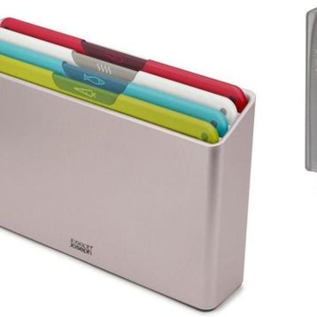 Joseph Joseph 60230 Şef Bıçaklı Çok Renkli Kesme Tahtası Seti