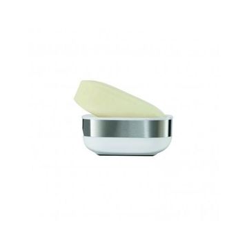 Joseph Joseph 70533 Paslanmaz Çelik Beyaz Slim Steel Sabunluk