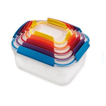 Joseph Joseph 81081 Çok Renkli Nest Lock 5 Parça Saklama Kabı Seti