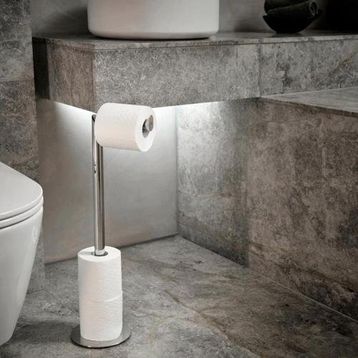 Joseph Joseph EasyStore 70594 Luxe Paslanmaz Çelik Tuvalet Kağıdı Standı