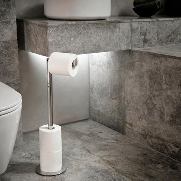 Joseph Joseph EasyStore 70594 Luxe Paslanmaz Çelik Tuvalet Kağıdı Standı