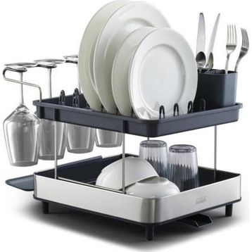 Joseph Joseph Excel 851647 Paslanmaz Çelik 2 Katlı Bulaşıklık