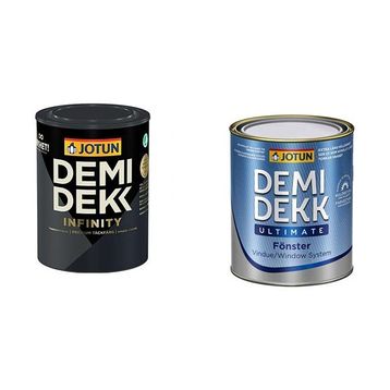 Jotun Vestlandsrod 2142 Demidekk Ultimate Fönster 1 kg Ahşap Boyası