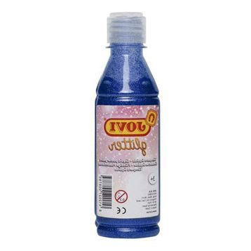 Jovi 250ml Mavi Simli Sıvı Guaj Boya