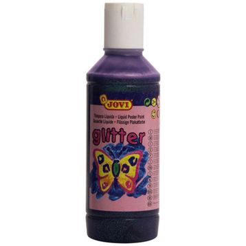 Jovi 250ml Mor Simli Sıvı Guaj Boya