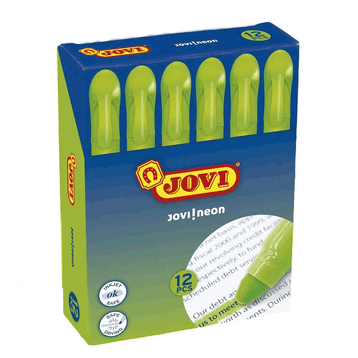 Jovi Stik Yeşil 12'li Fosforlu Kalem