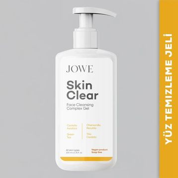 Jowe Skin Clear 200 ml Yüz Temizleme Jeli