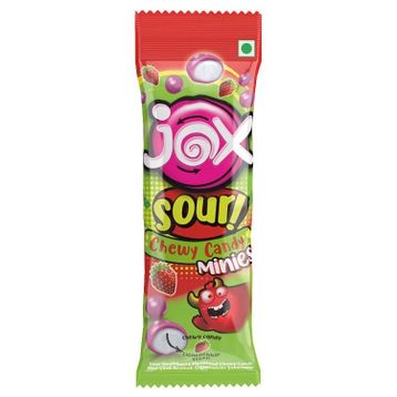 Jox 10 gr Çilek Aromalı Ekşi Çiğnenebilir Şekerleme