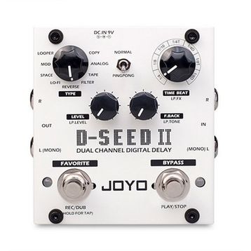 Joyo DSEEDII Stereo Delay ve Looper Pedalı