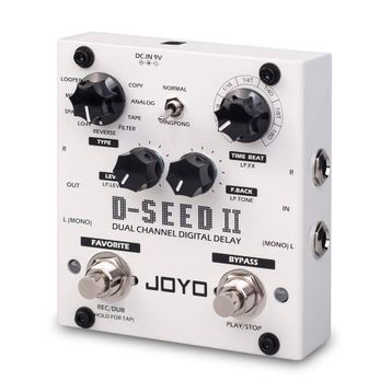 Joyo DSEEDII Stereo Delay ve Looper Pedalı