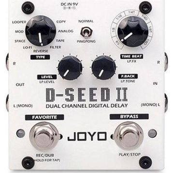 Joyo DSEEDII Stereo Delay ve Looper Pedalı