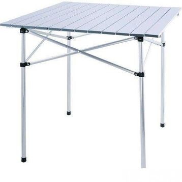 Joystar Alüminyum Katlanabilir 70x70x70 cm Gri Kamp Masası