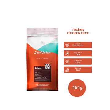 Juan Valdez 454 gr Tolima Çekirdek Kahve