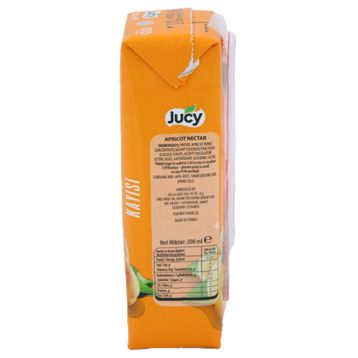 Jucy 200 ml Kayısı Meyve Suyu
