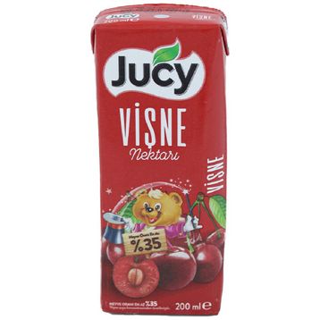 Jucy Vişne 200 ml Meyve Nektarı