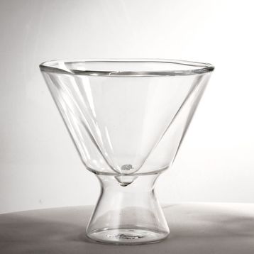 Jumbo 150 ml Glory 2'li Double Wall Çift Cidarlı V Bardak