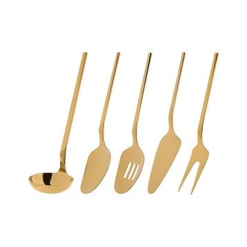 Jumbo 5100 5 Parça Titanyum Gold Servis Seti