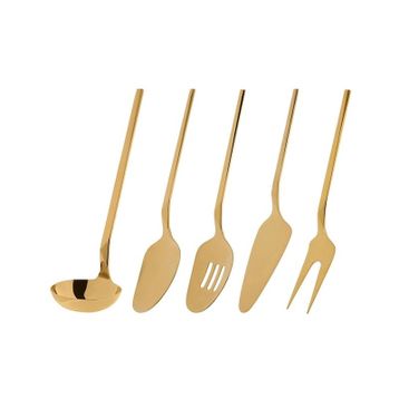 Jumbo 5100 5 Parça Titanyum Gold Servis Seti
