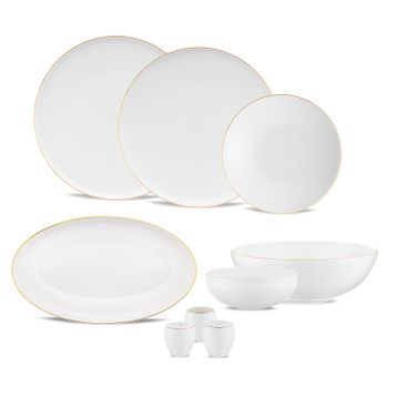 Jumbo Belle Gold 55 Parça 12 Kişilik Yemek Takımı