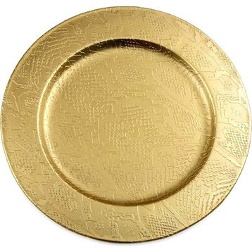 Jumbo Brett Metal Oval 20x20 cm Tabak
