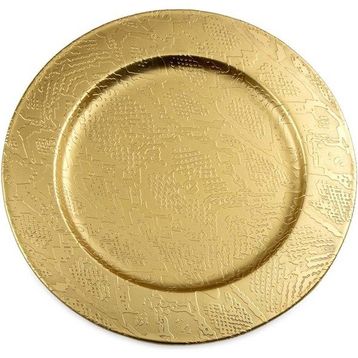 Jumbo Brett Metal Oval 20x20 cm Tabak