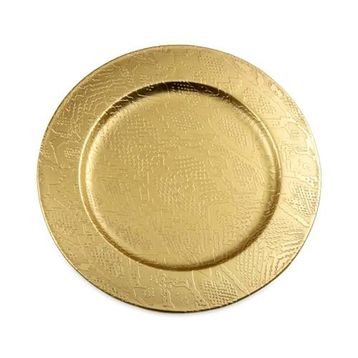 Jumbo Brett Metal Oval 20x20 cm Tabak