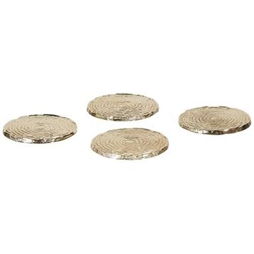 Jumbo Carina Wavy 4'lü 10 cm Bardak Altlığı