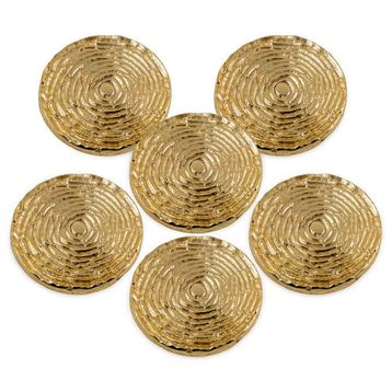 Jumbo Carina Wavy 4'lü 10 cm Bardak Altlığı