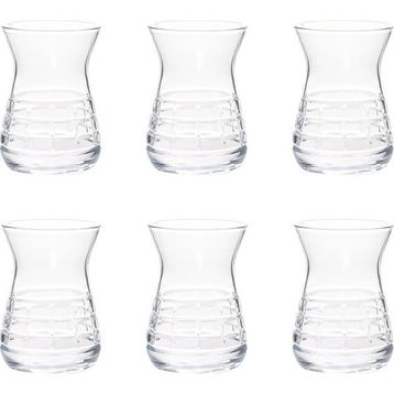 Jumbo Classy 6'lı Çay Bardağı