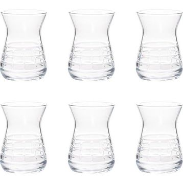 Jumbo Classy 6'lı Çay Bardağı