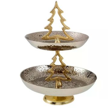 Jumbo Epsilon Pine 2 Katlı 33 cm Sunum Servislik