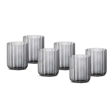 Jumbo Foggy Grey 6'lı Su Bardağı