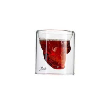 Jumbo Glory Double Wall 150 ml 2'li Skull Bardak