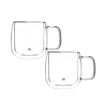 Jumbo Glory Double Wall 250 ml 2'li Kulplu Bardak