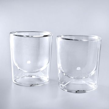 Jumbo Glory Double Wall 2x280 ml Bombeli Bardak Takımı