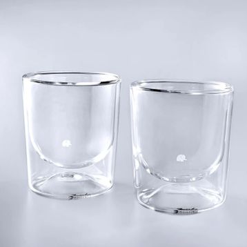 Jumbo Glory Double Wall 2x280 ml Bombeli Bardak Takımı