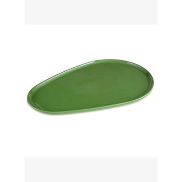 Jumbo Golf Line Club 33.5 cm Yeşil Büyük Boy Servis Tabağı